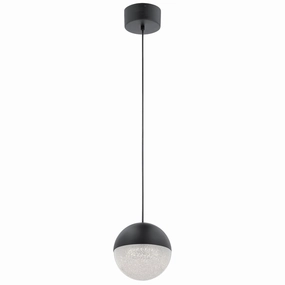 Moonlit LED Mini Black Ceiling Pendant Light flush mount ceiling fixture
