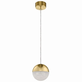 Moonlit LED Mini Gold Ceiling Pendant Light flush mount ceiling fixture