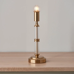 Morton Rechargeable Table Lamp Base ceramic table lamp