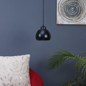Muuto Black Metal Hanging Light by SS Lightings decorative ceiling fixture