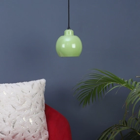 Muuto Green Metal Hanging Light by SS Lightings decorative ceiling fixture