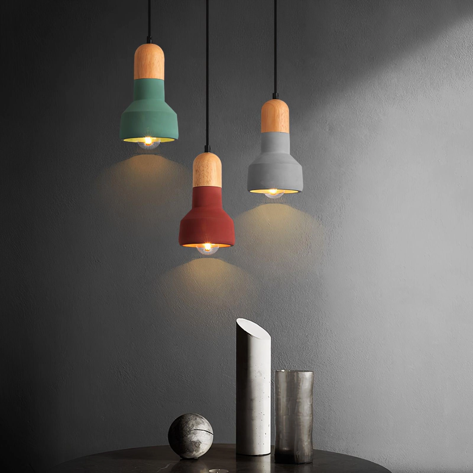 Nessa Wood Pendant Light