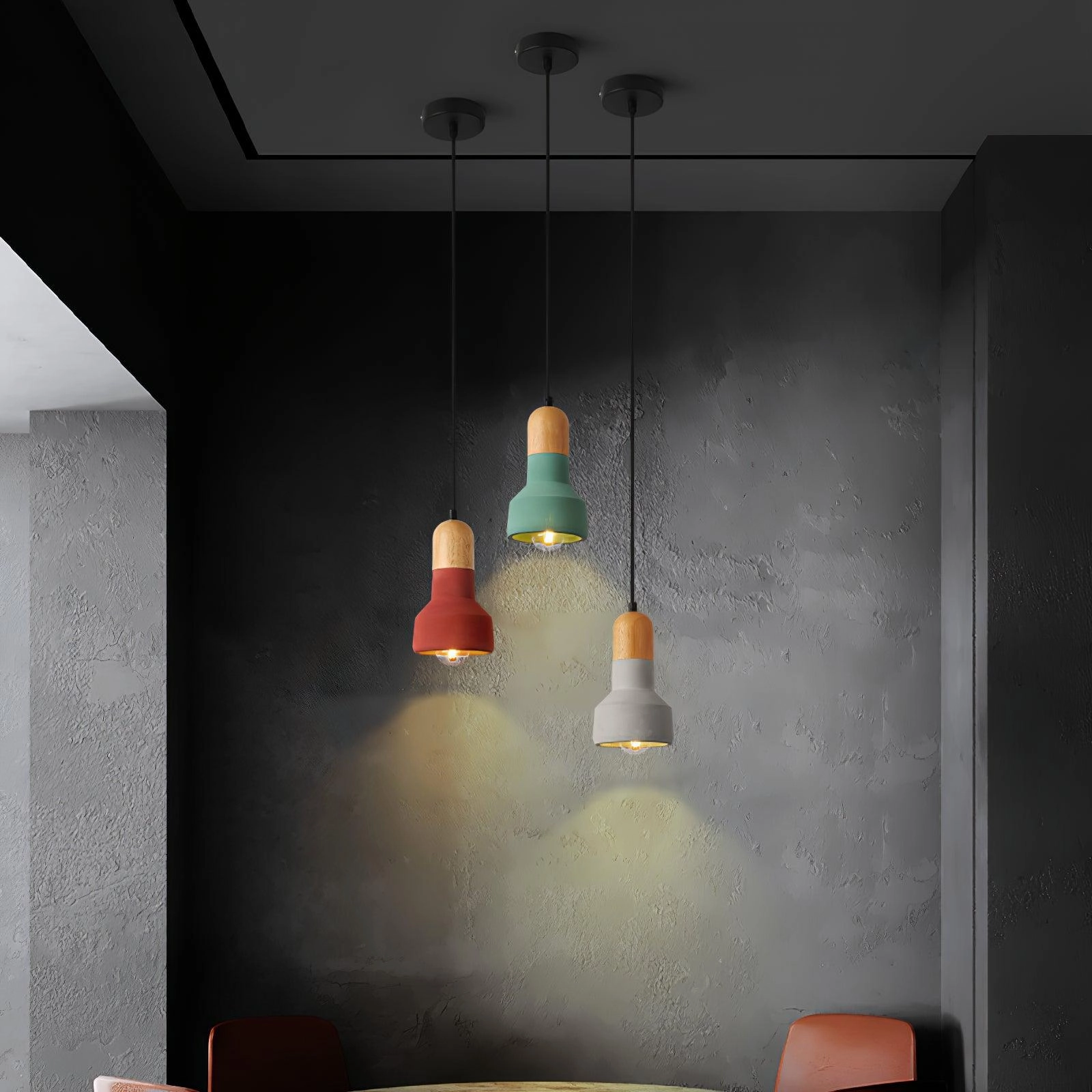 Nessa Wood Pendant Light
