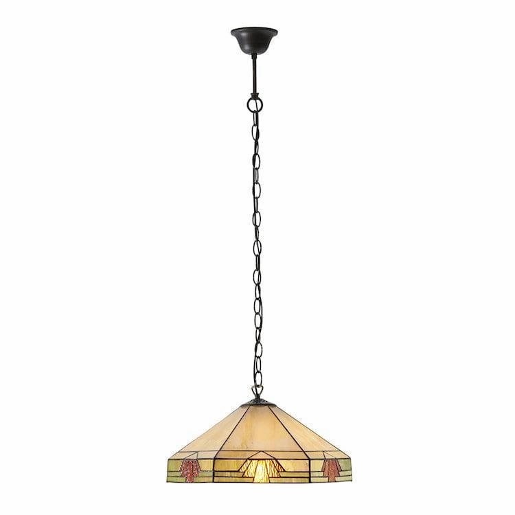 Nevada Medium Tiffany Ceiling Light - 1 Bulb Fitting