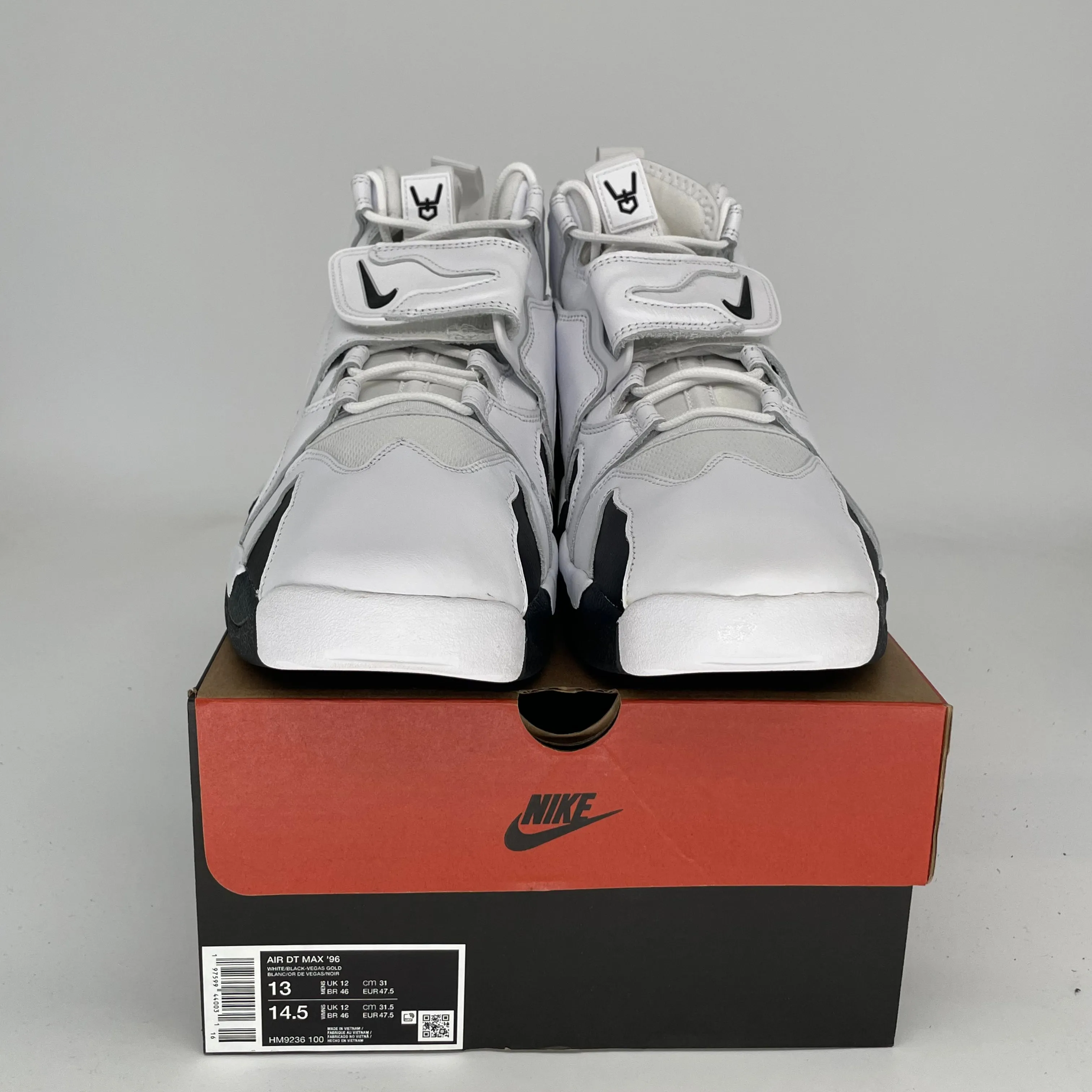 NIKE AIR DT MAX 96 COLORADO AWAY WHITE BLACK SIZE 13 HM9236-100