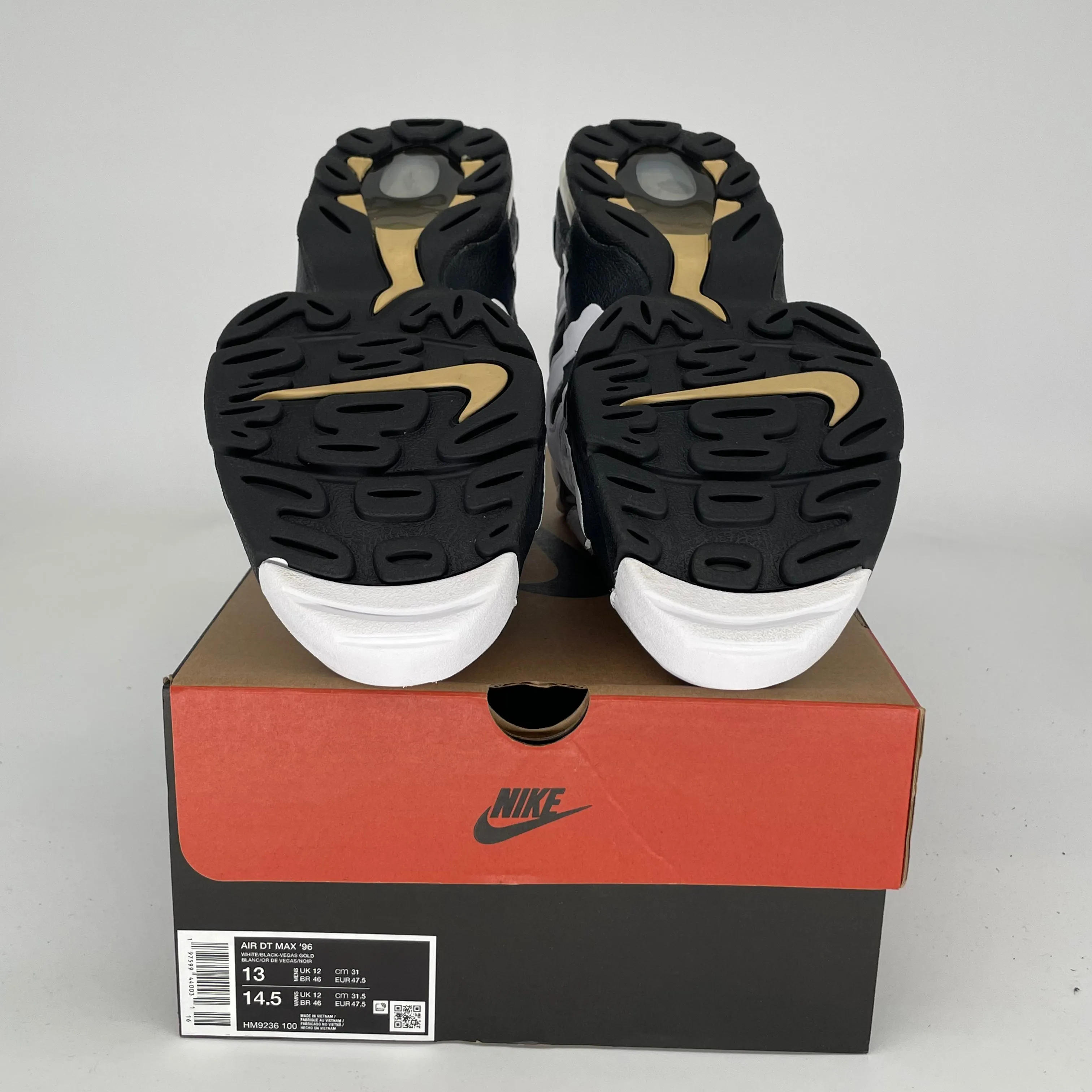NIKE AIR DT MAX 96 COLORADO AWAY WHITE BLACK SIZE 13 HM9236-100