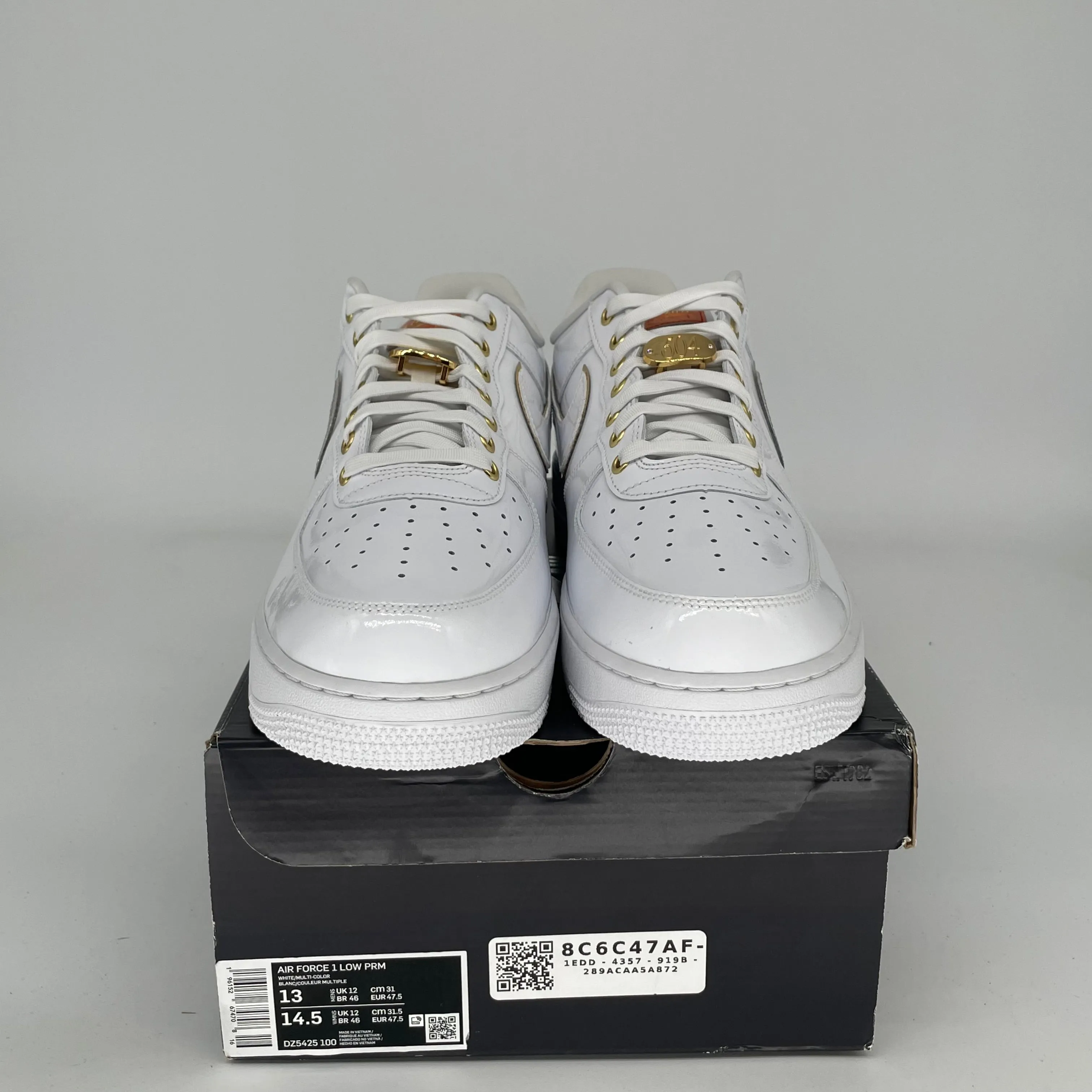 NIKE AIR FORCE 1 LOW NOLA SIZE 13 DZ5425-100