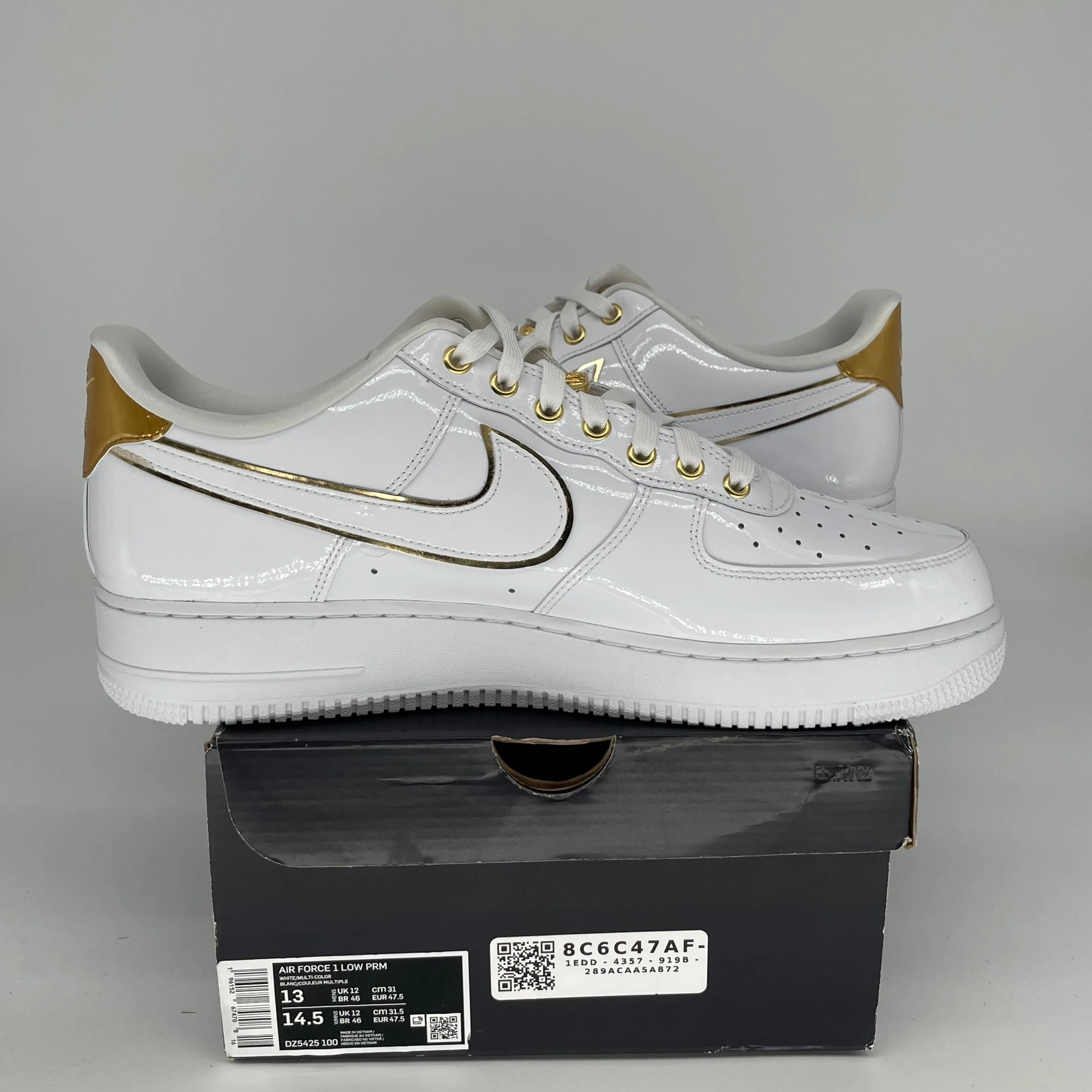 NIKE AIR FORCE 1 LOW NOLA SIZE 13 DZ5425-100