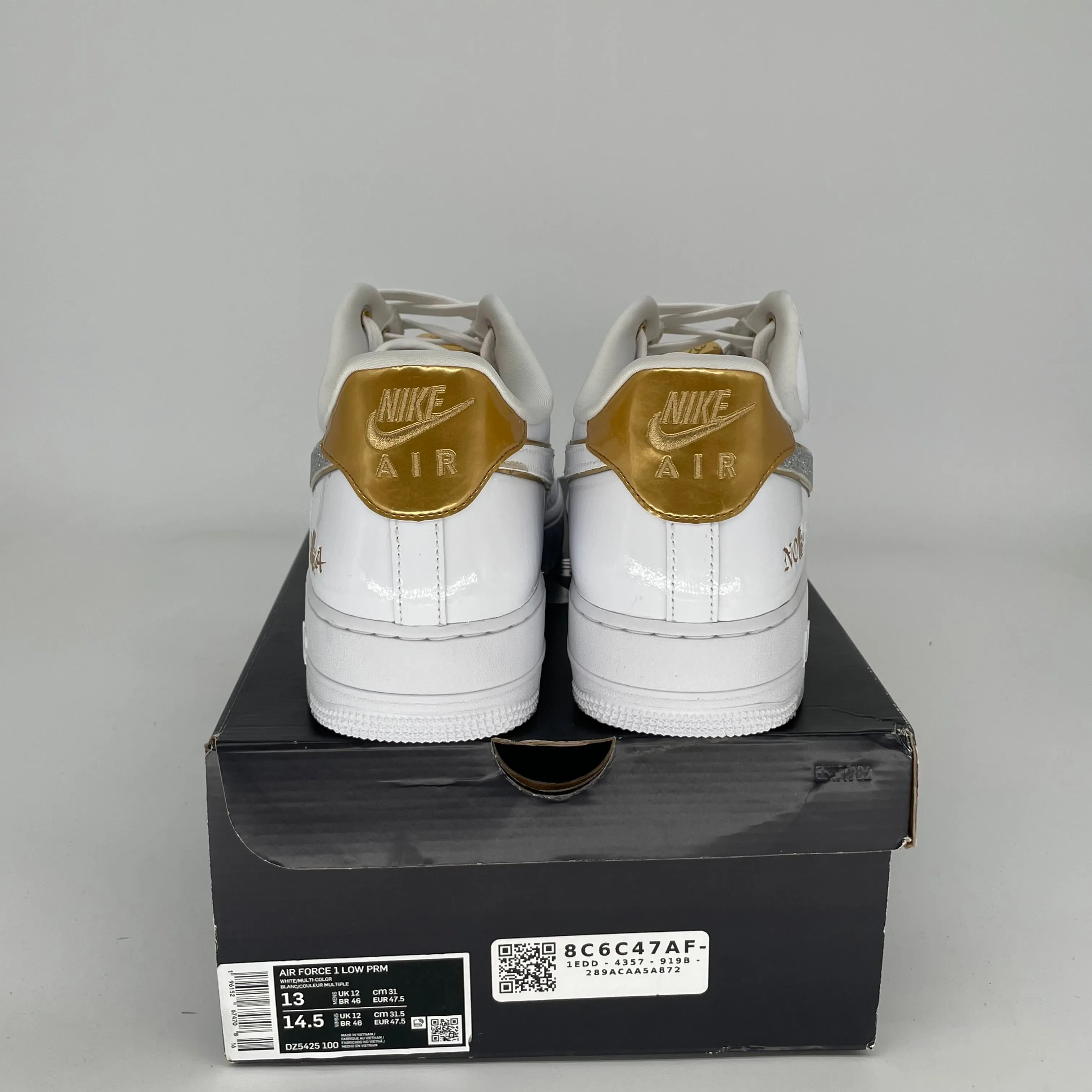 NIKE AIR FORCE 1 LOW NOLA SIZE 13 DZ5425-100
