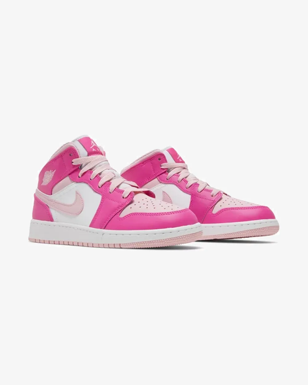 NIKE AIR JORDAN1 MID GS FIERCE PINK