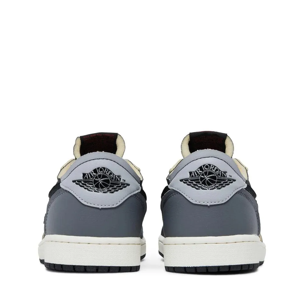 NIKE AIR JORDAN1 RETRO LOW OG EX BLACK SMOKE GREY (NEW)