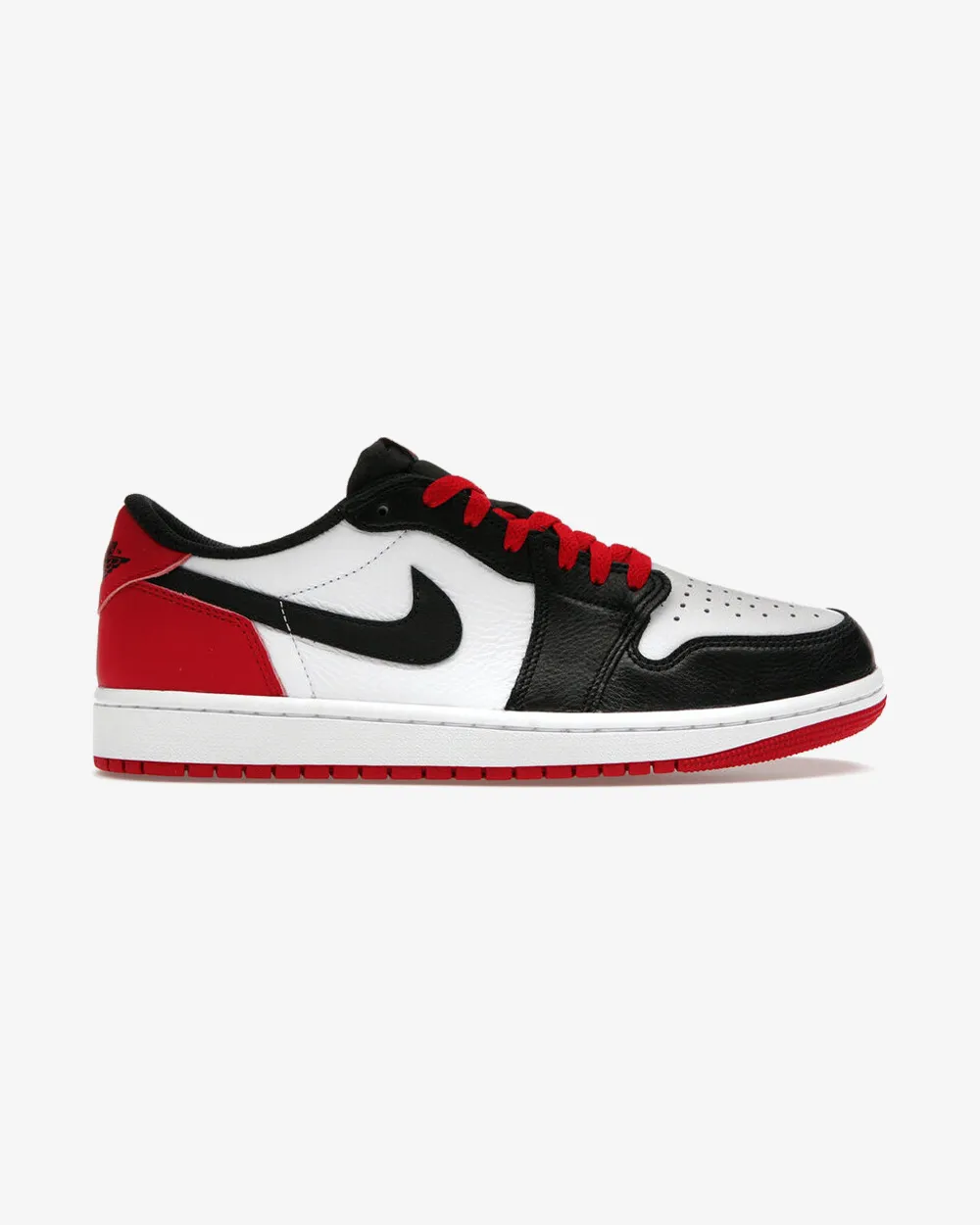 NIKE AIR JORDAN1 RETRO LOW OG GS BLACK TOE 2023