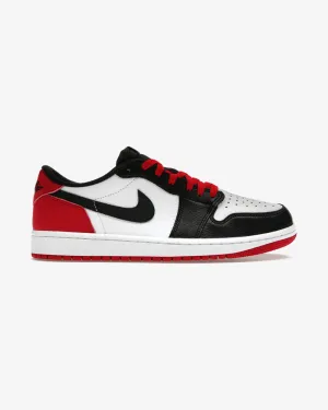 NIKE AIR JORDAN1 RETRO LOW OG GS BLACK TOE 2023