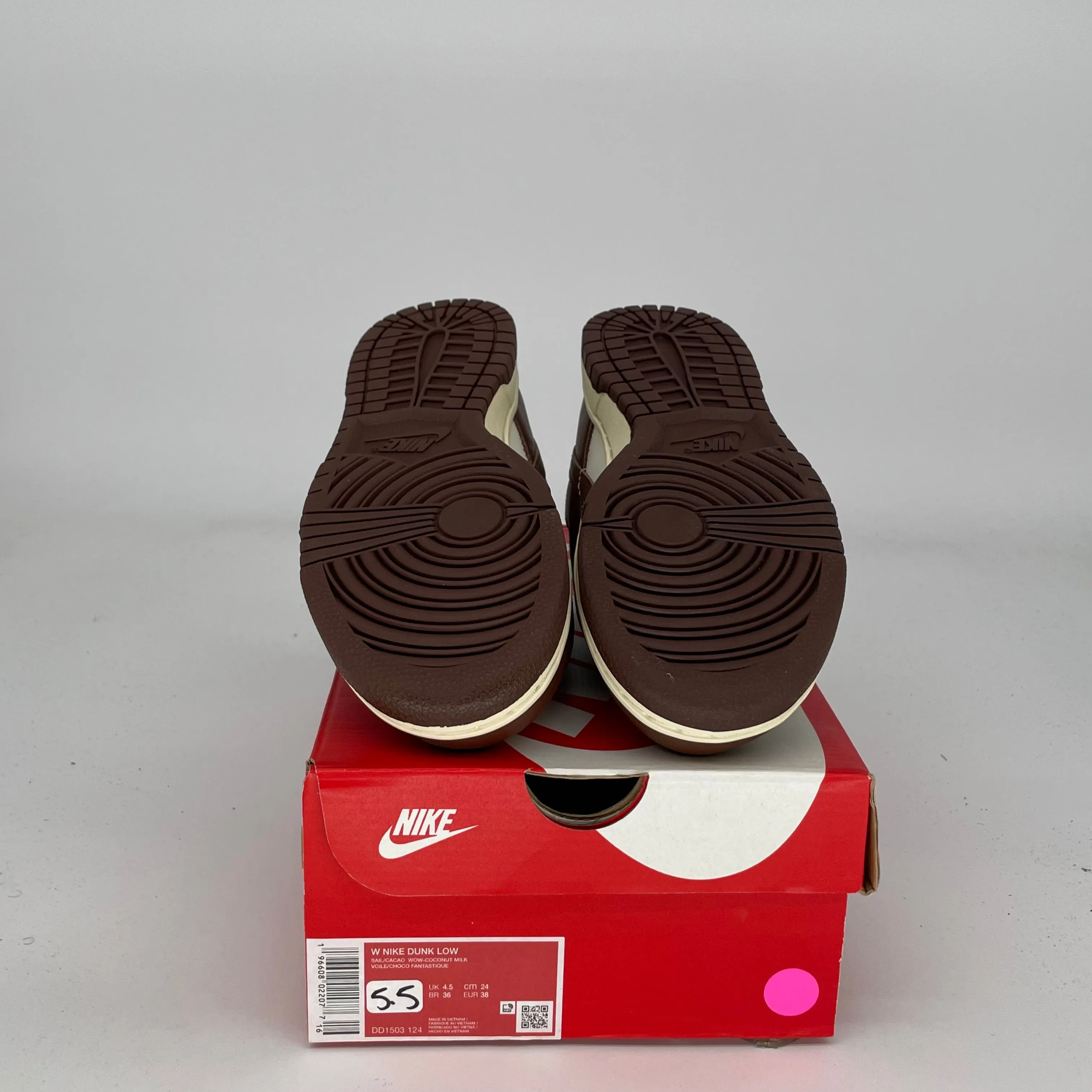 NIKE DUNK LOW CACAO WOW W SIZE 5.5/7W DD1503-124
