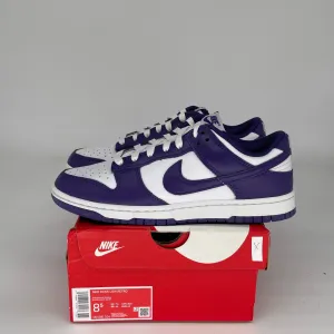 NIKE DUNK LOW CHAMPIONSHIP COURT PURPLE SIZE 8.5 DD1391-104