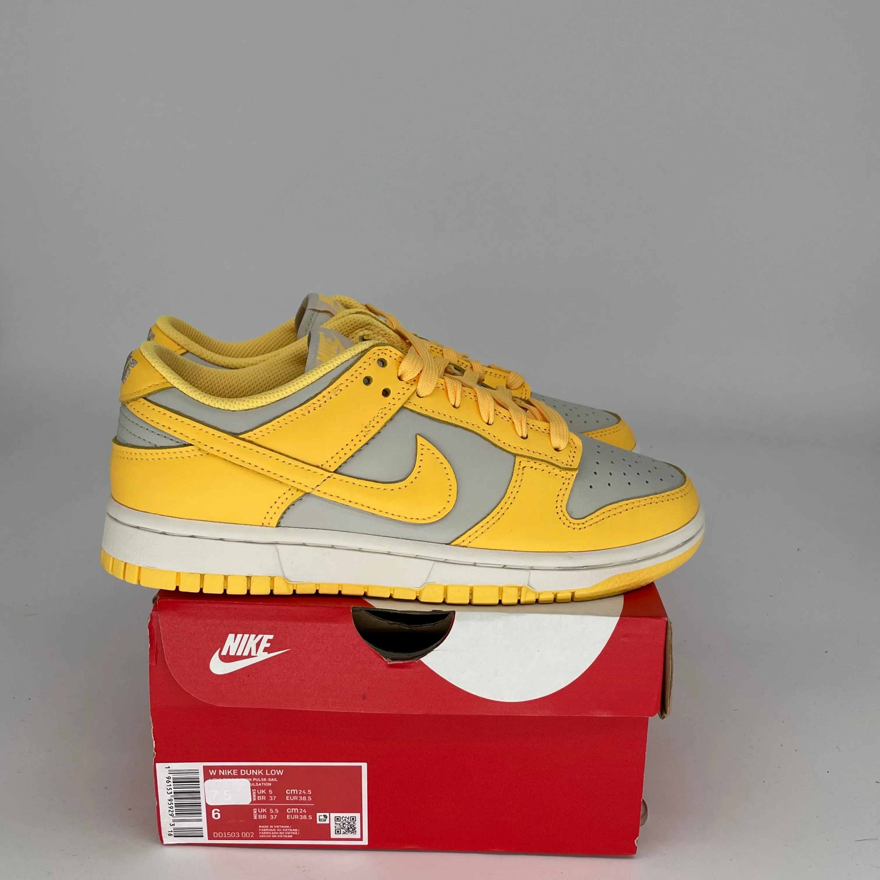 NIKE DUNK LOW CITRIN PULSE W SIZE 6/7.5W DD1503-002