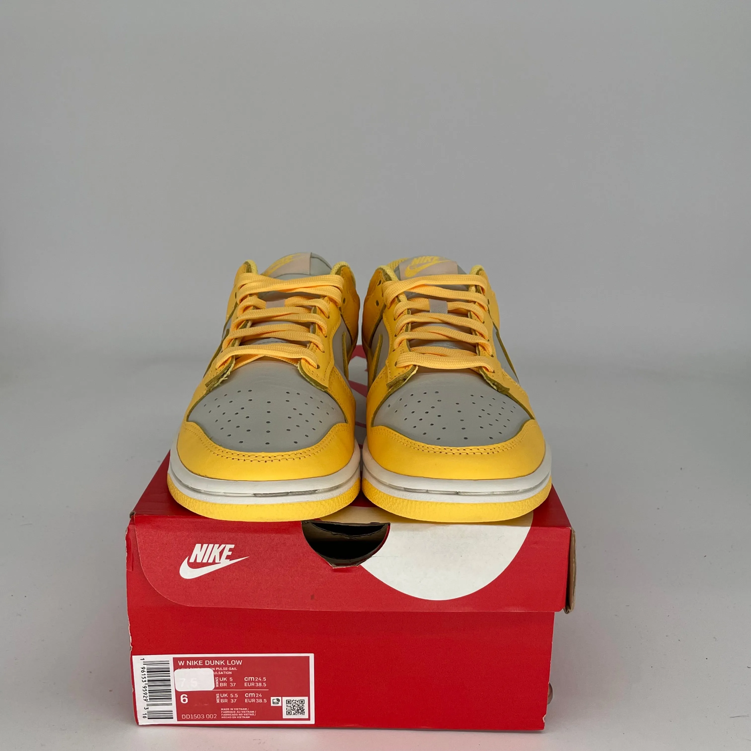 NIKE DUNK LOW CITRIN PULSE W SIZE 6/7.5W DD1503-002