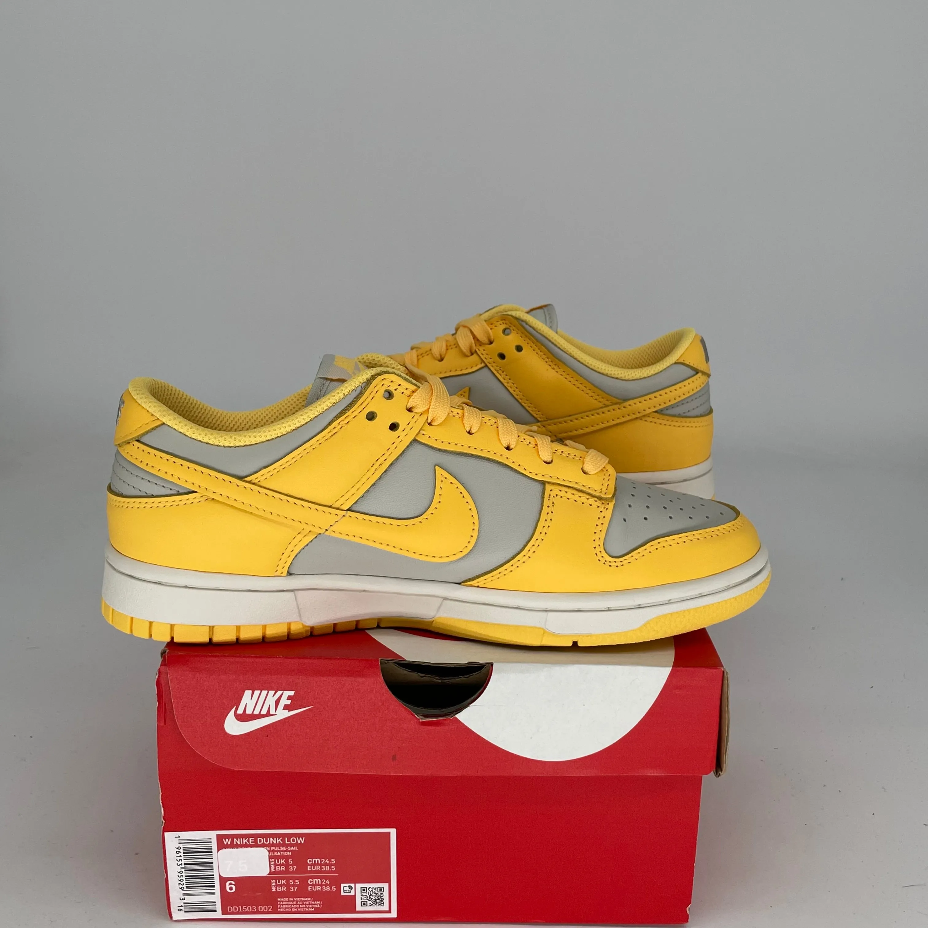 NIKE DUNK LOW CITRIN PULSE W SIZE 6/7.5W DD1503-002
