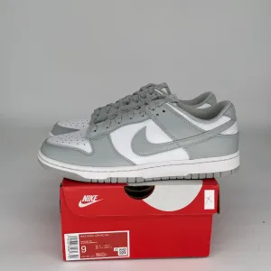 NIKE DUNK LOW GREY FOG SIZE 9 DD1391-103