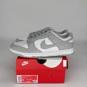 NIKE DUNK LOW GREY FOG SIZE 9 DD1391-103