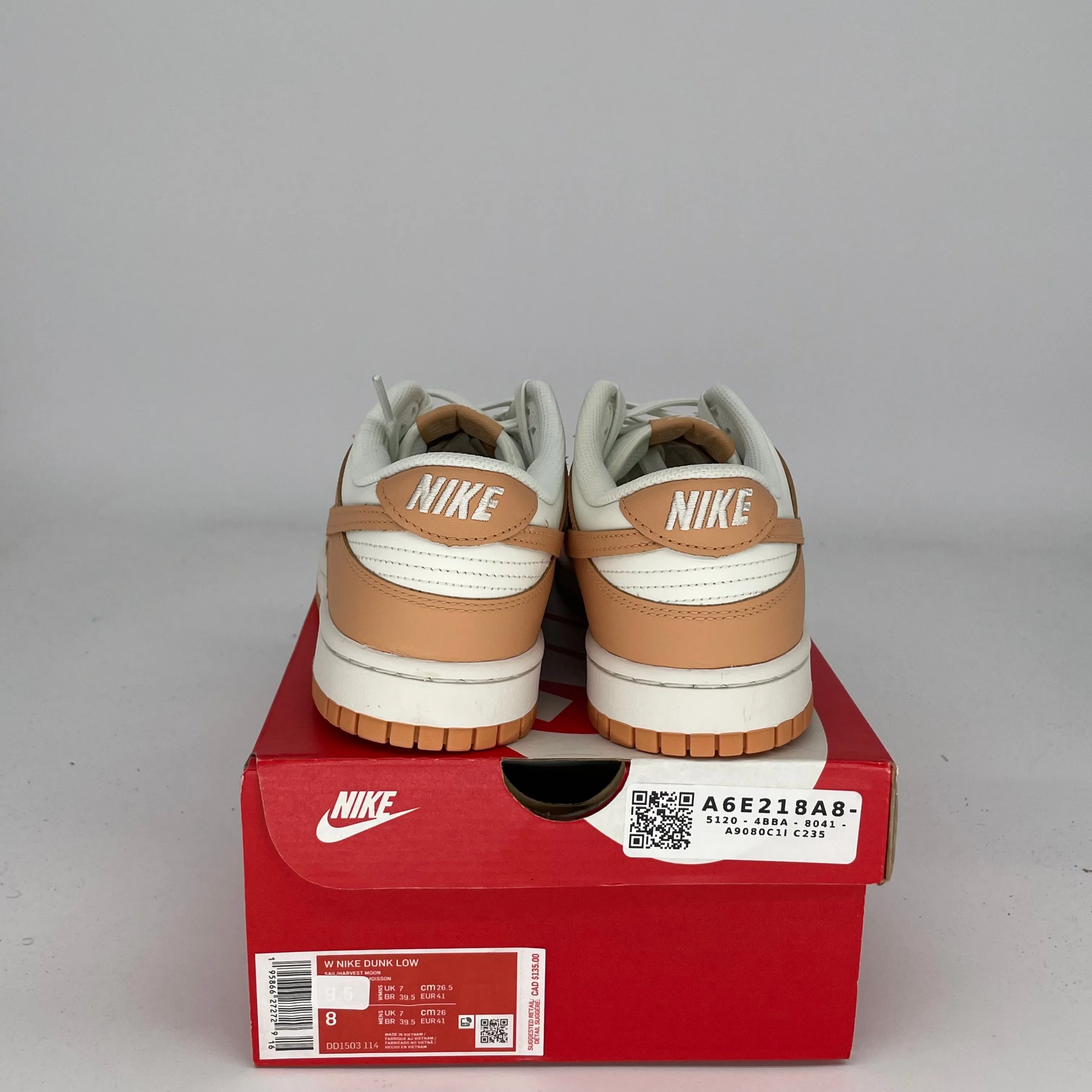 NIKE DUNK LOW HARVEST MOON W SIZE 8/9.5W DD1503-114