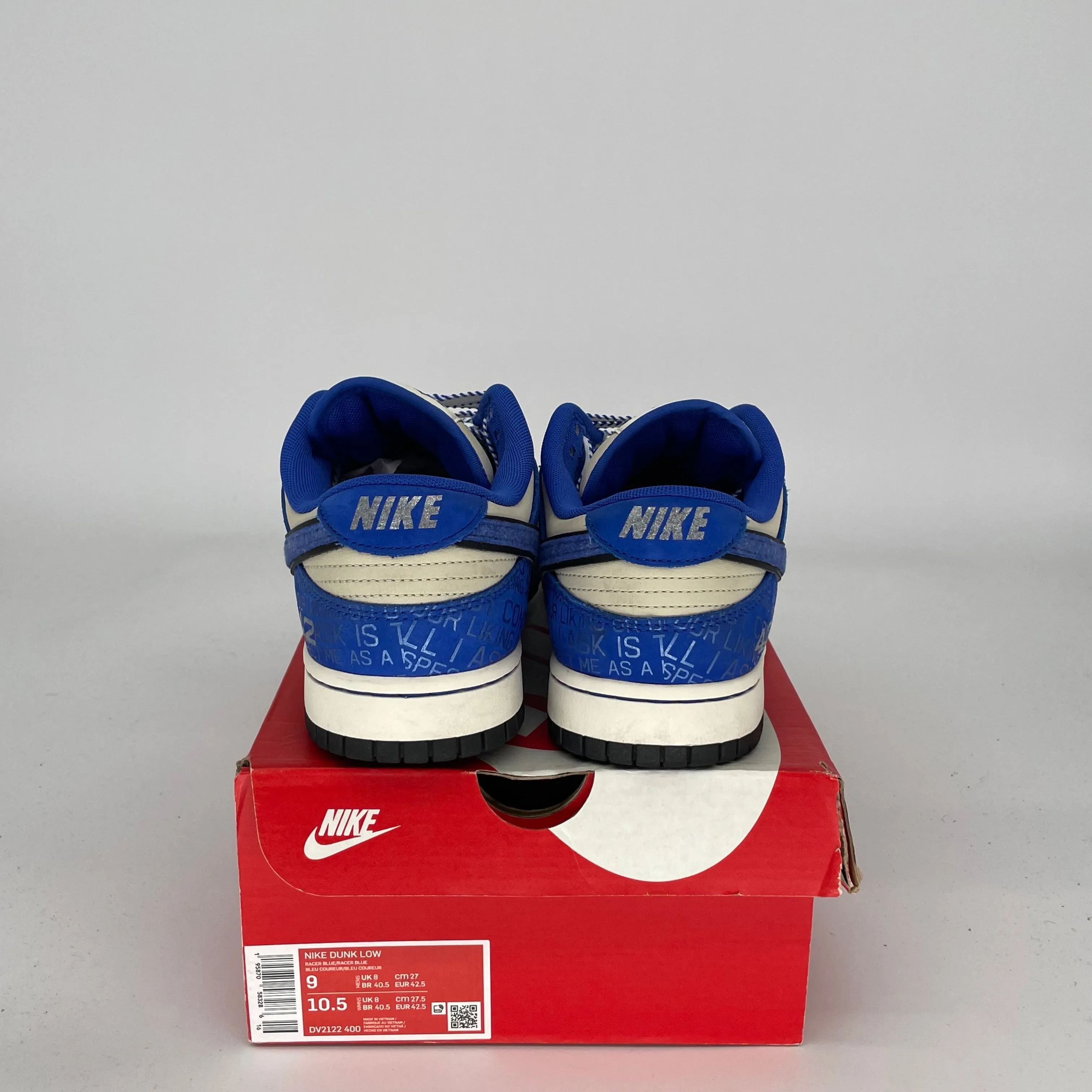 NIKE DUNK LOW JACKIE ROBINSON SIZE 9 DV2122-400