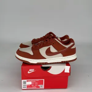 NIKE DUNK LOW LIGHT OREWOOD BROWN RUGGED ORANGE W SIZE 5.5/7W DZ2710-101