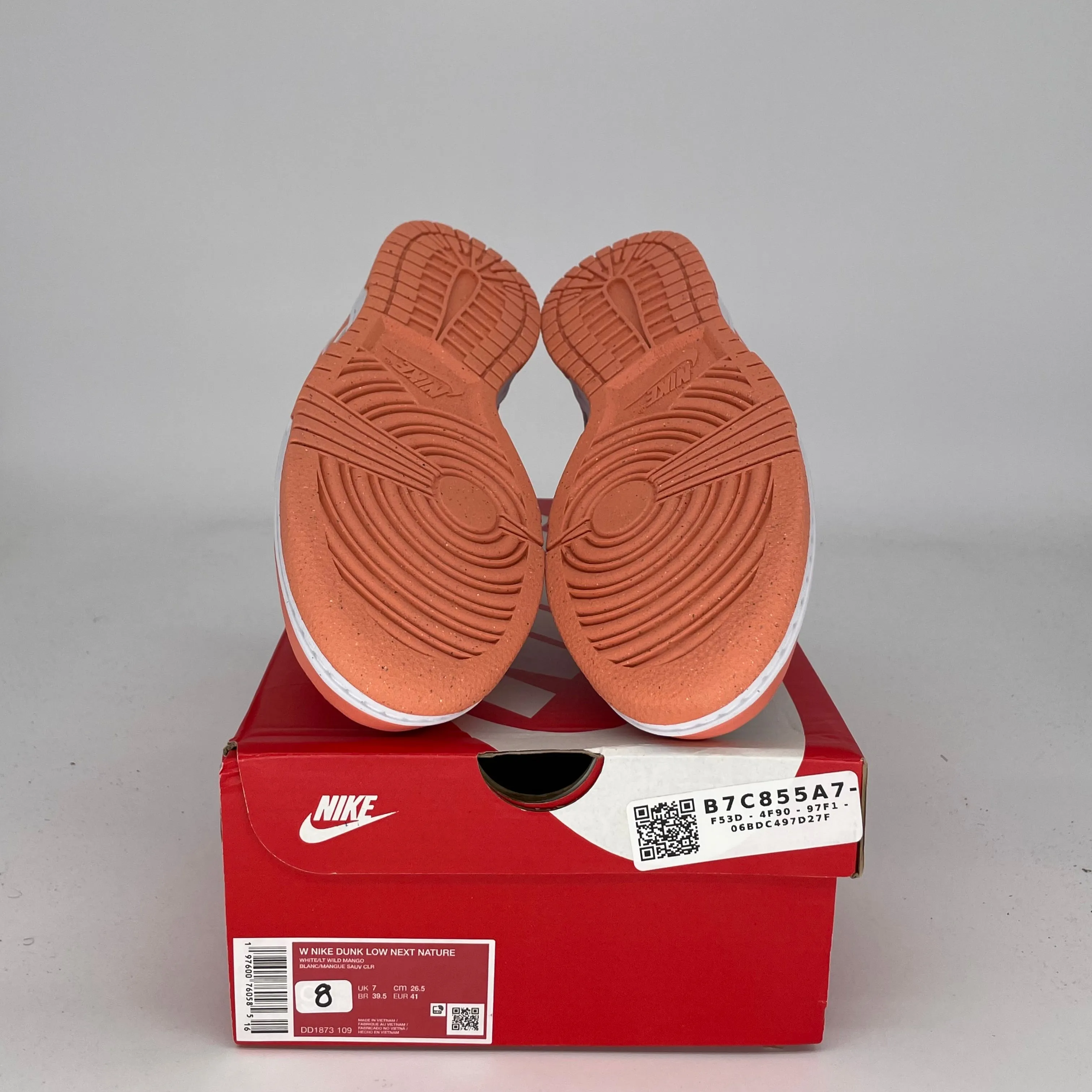 NIKE DUNK LOW LIGHT WILD MANGO W SIZE 8/9.5W DD1873-109