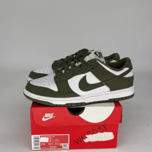 NIKE DUNK LOW MEDIUM OLIVE W SIZE 7.5/9W DD1503-120