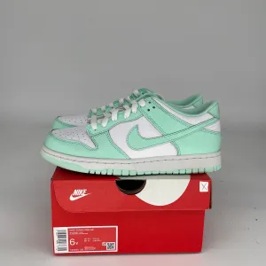 NIKE DUNK LOW MINT FOAM SIZE 6Y FZ3534-100