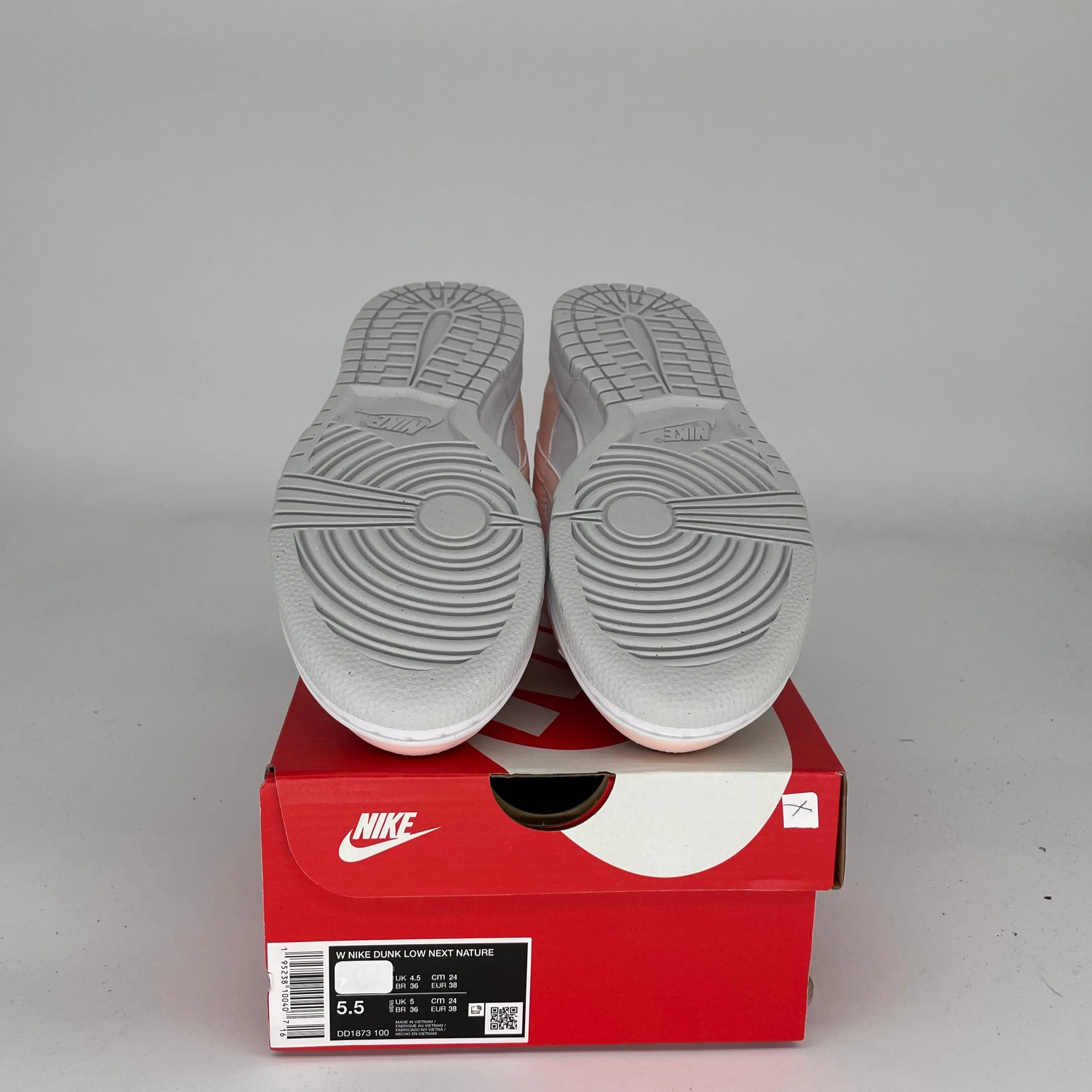 NIKE DUNK LOW NEXT NATURE PALE CORAL W SIZE 5.5/7W DD1873-100