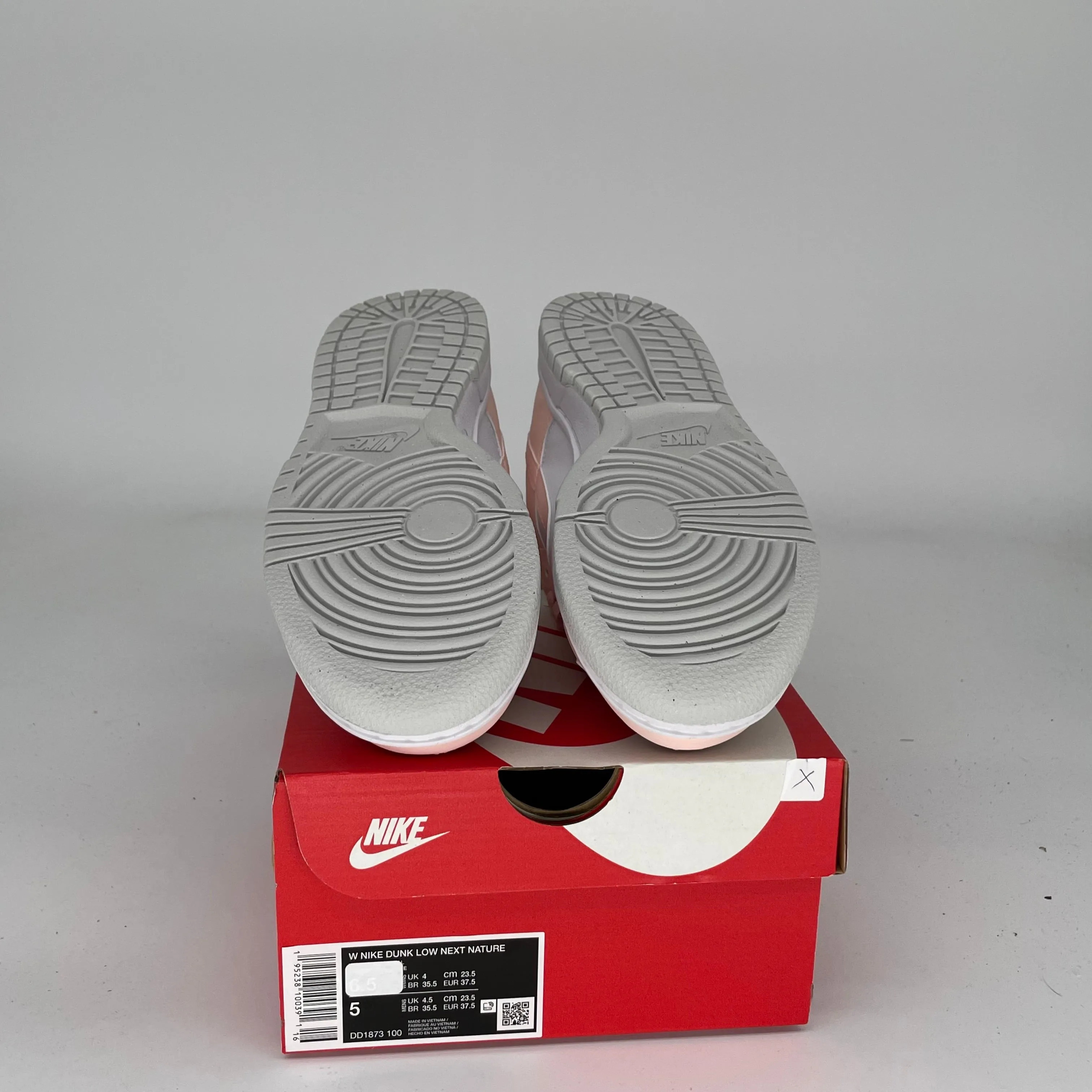 NIKE DUNK LOW NEXT NATURE PALE CORAL W SIZE 5/6.5W DD1873-100