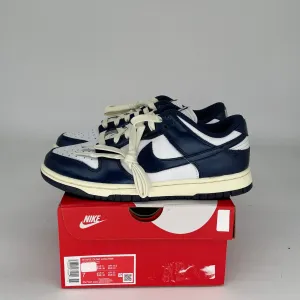 NIKE DUNK LOW VINTAGE NAVY W SIZE 7/8.5W FN7197-100