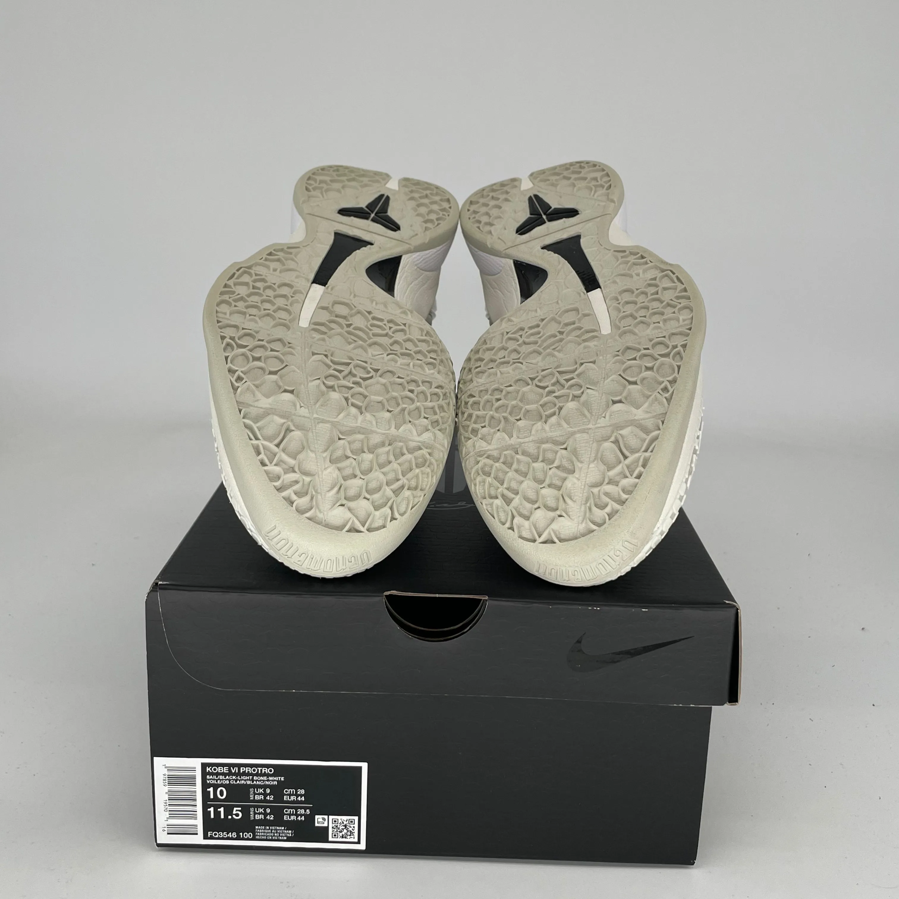 NIKE KOBE 6 SAIL ALL STAR SIZE 10 FQ3546-100