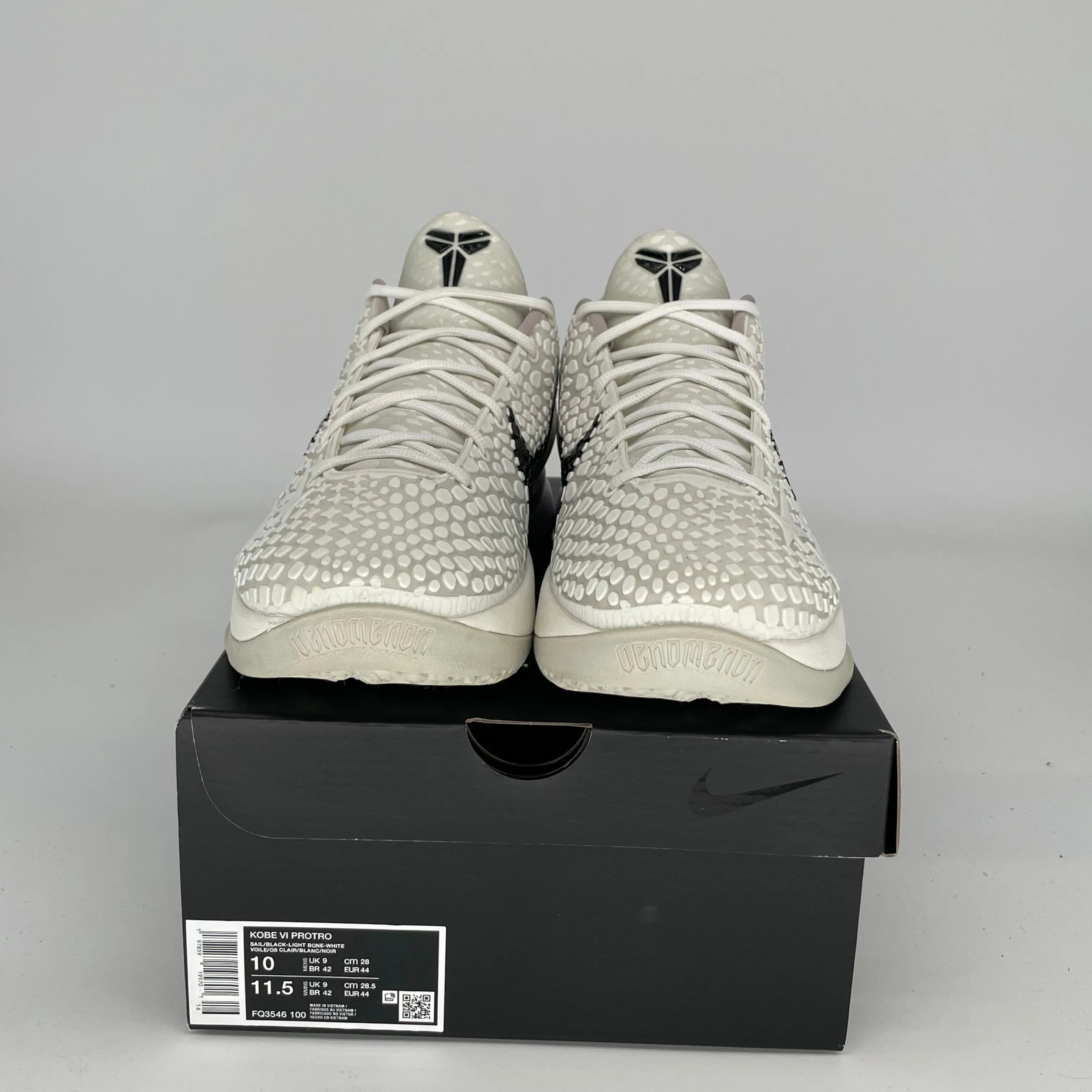 NIKE KOBE 6 SAIL ALL STAR SIZE 10 FQ3546-100