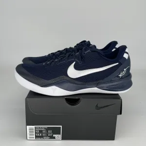 NIKE KOBE 8 COLLEGE NAVY SIZE 12 HF9550-400