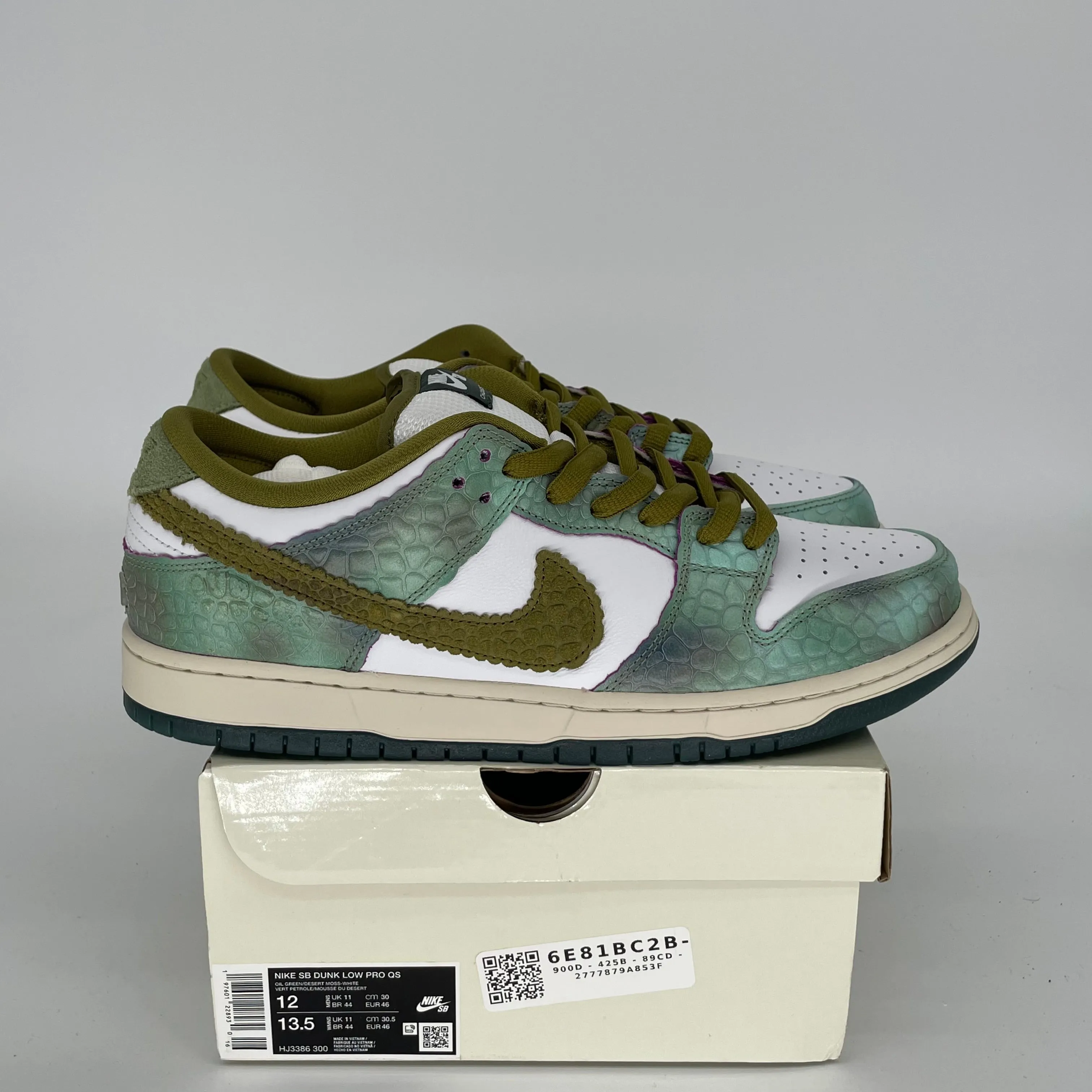 NIKE SB DUNK LOW ALEXIS SABLONE CHAMELEON SIZE 12 HJ3386-300
