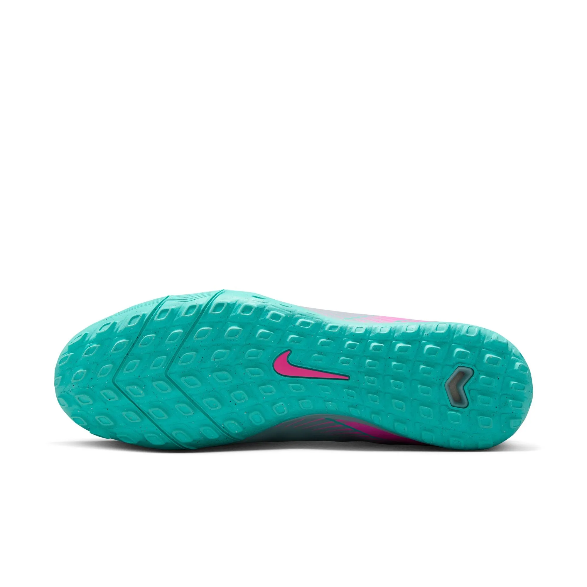 Nike Zoom Mercurial Vapor 16 Pro TF Turf Soccer Shoes - Ocean Cube/ Pink Blast