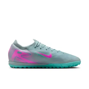 Nike Zoom Mercurial Vapor 16 Pro TF Turf Soccer Shoes - Ocean Cube/ Pink Blast