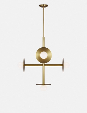 Nodes Large Chandelier by Kelly Wearstler modern floor lamp