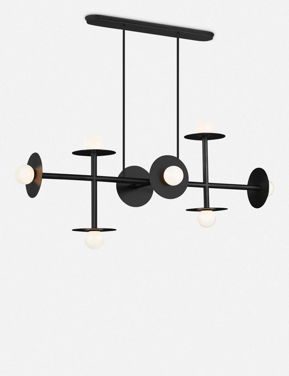 Nodes Large Linear Chandelier by Kelly Wearstler modern floor lamp