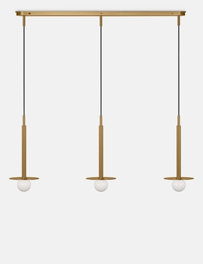 Nodes Linear Pendant by Kelly Wearstler patio lighting fixture
