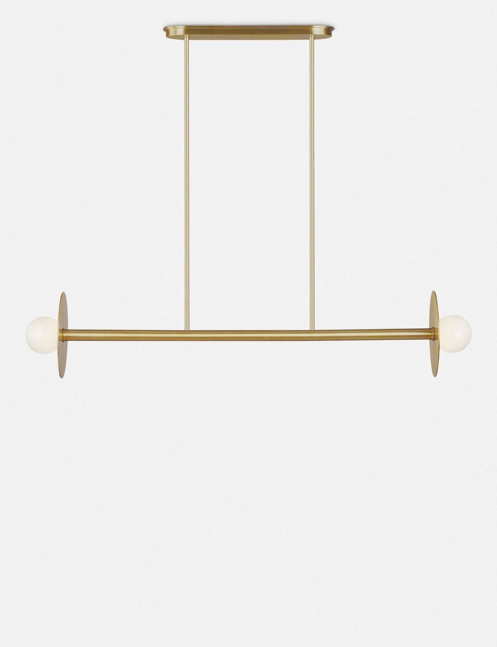 Nodes Medium Linear Chandelier by Kelly Wearstler