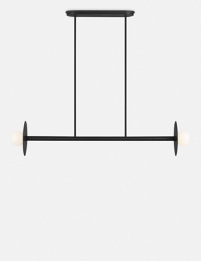 Nodes Medium Linear Chandelier by Kelly Wearstler modern floor lamp