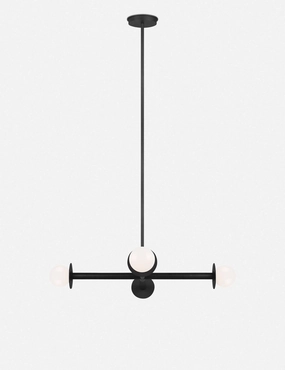 Nodes Wide Chandelier by Kelly Wearstler modern floor lamp