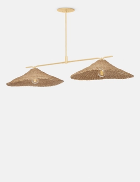 Nura Linear Pendant modern floor lamp