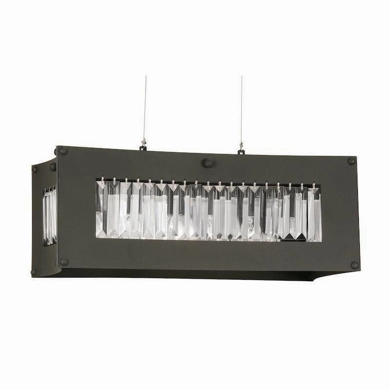 Oaks Bergan 3 Light Black Pendant Ceiling Light soft glow ceiling light