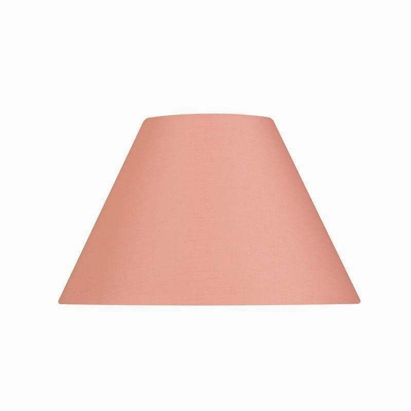 Oaks Lighting 12" Cotton Coolies Pale Pink Lamp Shade decorative indoor light