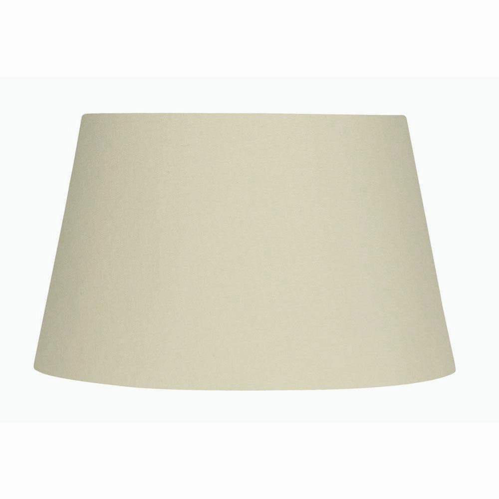 Oaks Lighting 12" Cotton Drum Cream Lamp Shade decorative indoor light