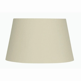 Oaks Lighting 14" Cotton Drum Cream Lamp Shade decorative indoor light